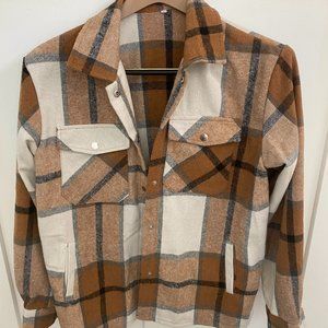 Plaid Shacket/Flannel Button Down
